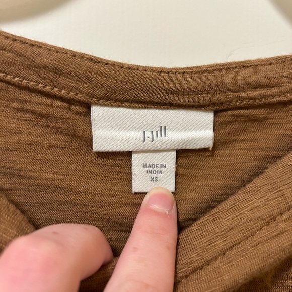 🛍️ 3/$12 J. Jill casual stripped top - Picture 2 of 4